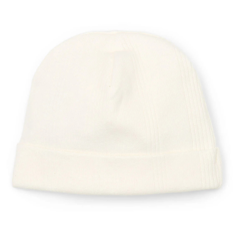 Poetree - Baby Hat - Rib - Creme