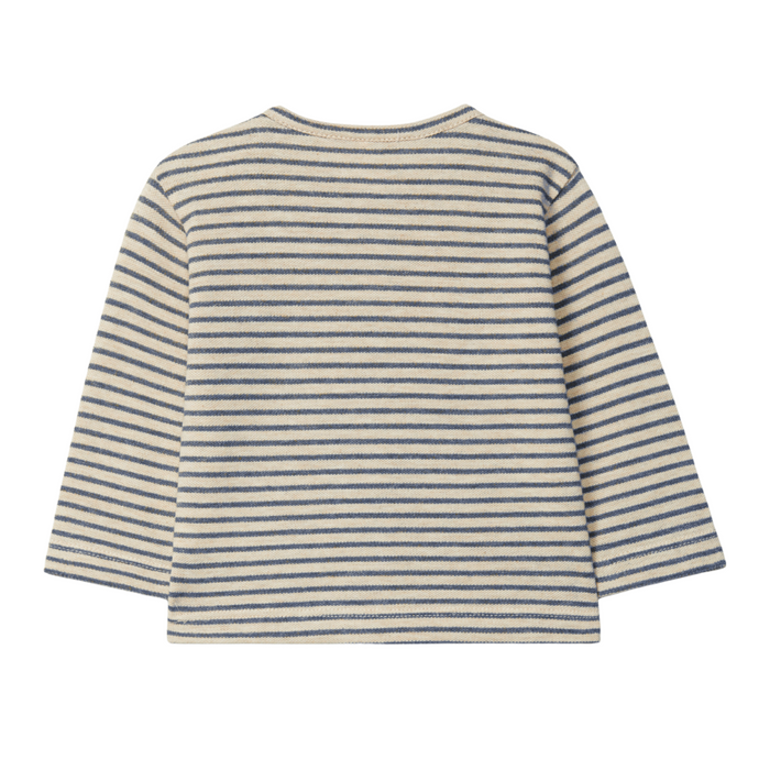 Laranjinha - Longsleeve Striped Piqué Kaki Body