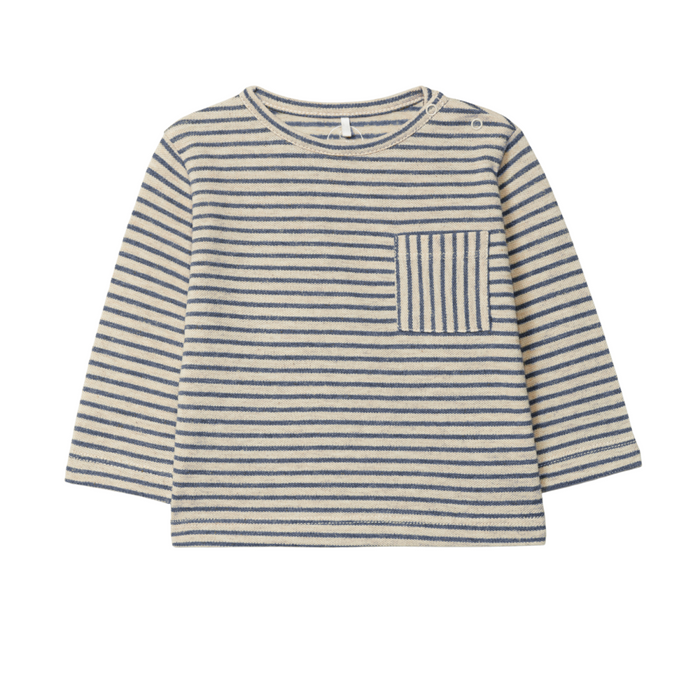 Laranjinha - Longsleeve Striped Piqué Kaki Body