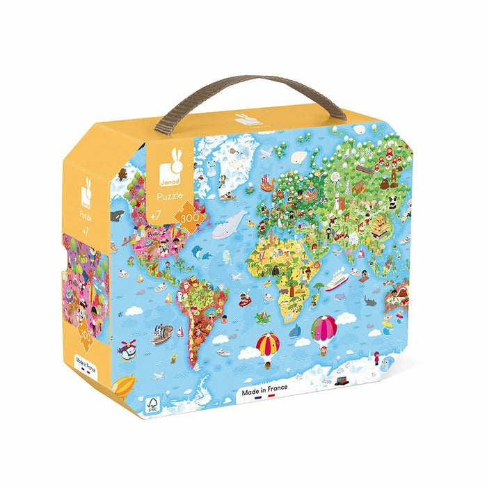 Janod - Puzzel Giant of the World (300st)