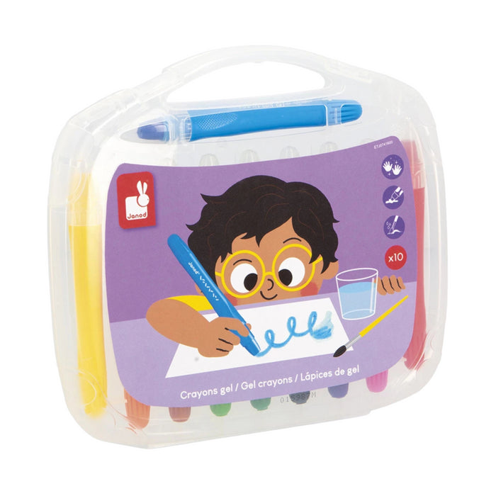 Janod - Gel Pencils x10