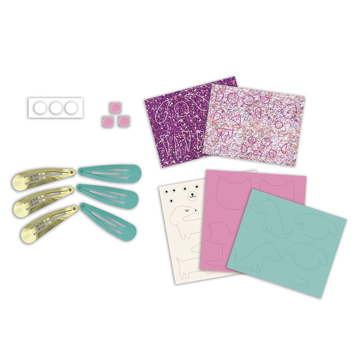 Janod - 6 haarspeldjes om te maken – Pets