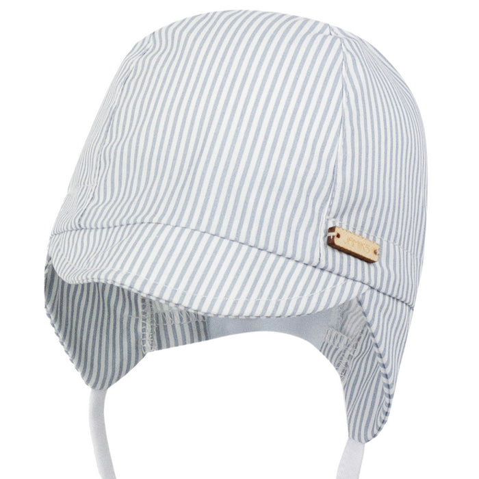 Jamiks - Zonnehoedje Delmar - Blauw wit gestreept