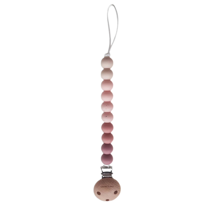 Chewies - CLIP SILICONE BEADS OMBRE ROSE