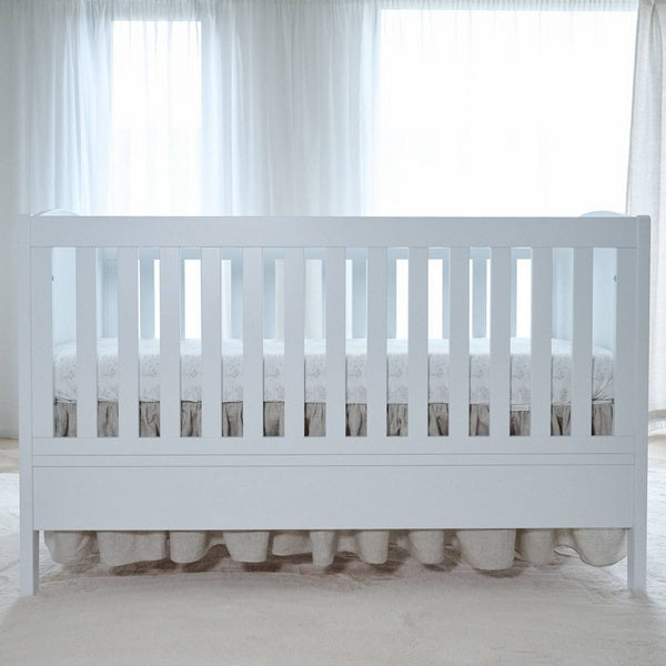 Theopile & Patachou  - Natural Garden Party - Bedrok 60x120cm - Linnen