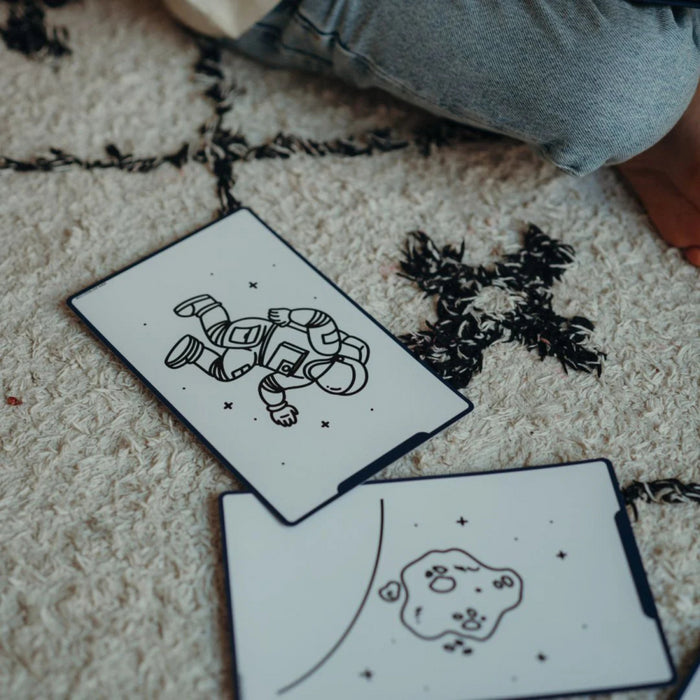 Kidywolf - KIDYDRAW-MINI tekenblok  - Galaxy