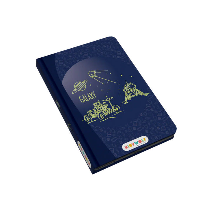 Kidywolf - KIDYDRAW-MINI tekenblok  - Galaxy