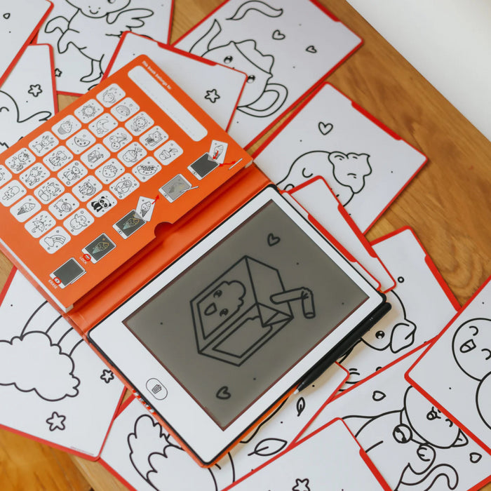 Kidywolf - KIDYDRAW-MINI tekenblok  - Kawai