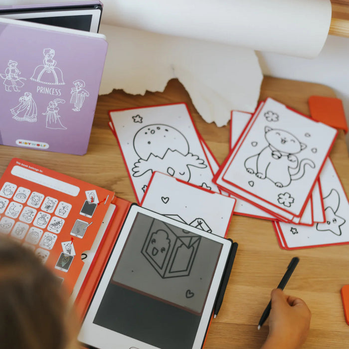 Kidywolf - KIDYDRAW-MINI tekenblok  - Kawai