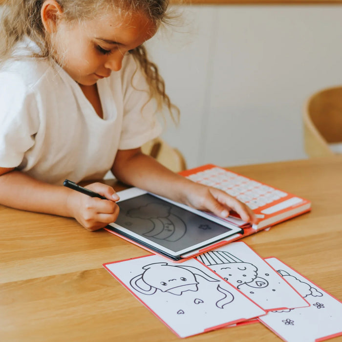 Kidywolf - KIDYDRAW-MINI tekenblok  - Kawai