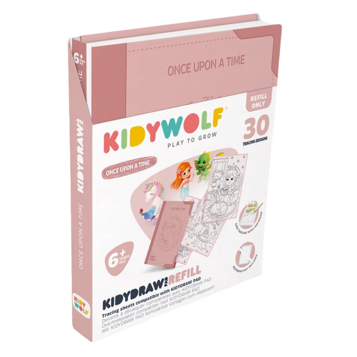 Kidywolf - KIDYDRAW-PAD Refill - Once Upon A Time (6+)
