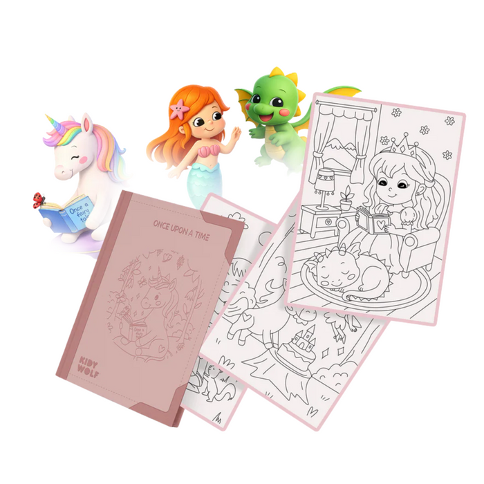 Kidywolf - KIDYDRAW-PAD Refill - Once Upon A Time (6+)