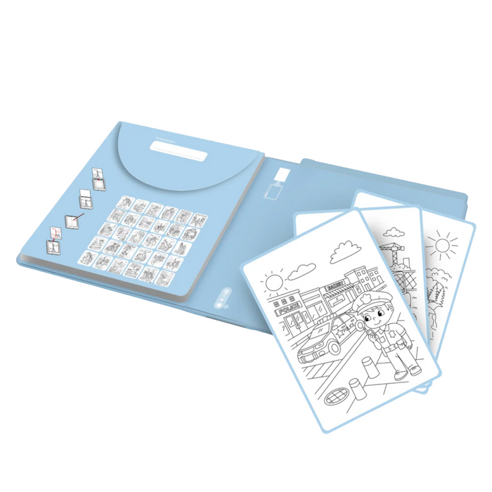 Kidywolf - KIDYDRAW-PAD Refill - Everyday Heroes (6+)
