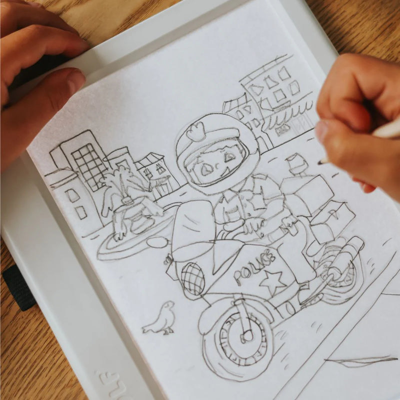 Kidywolf - KIDYDRAW-PAD Refill - Everyday Heroes (6+)