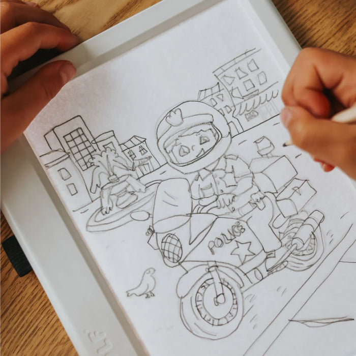 Kidywolf - KIDYDRAW-PAD Refill - Everyday Heroes (6+)