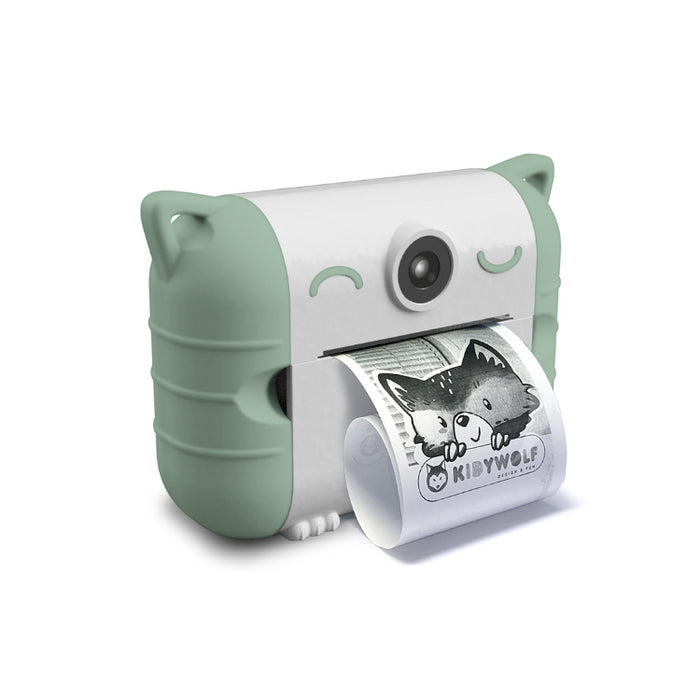 Kidywolf - KIDYPRINT Thermische fotoprinter groen
