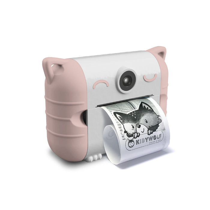 Kidywolf - KIDYPRINT Thermische fotoprinter roze