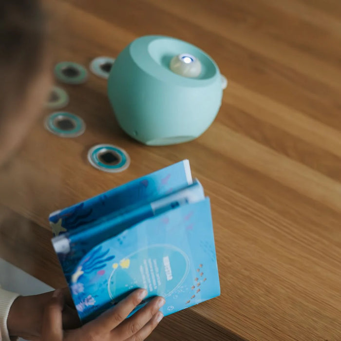 Kidywolf - Kidystar - Beeldprojector Oceanen en zeeën - Muntgroen