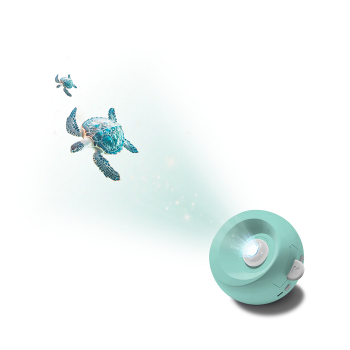 Kidywolf - Kidystar - Beeldprojector Oceanen en zeeën - Muntgroen