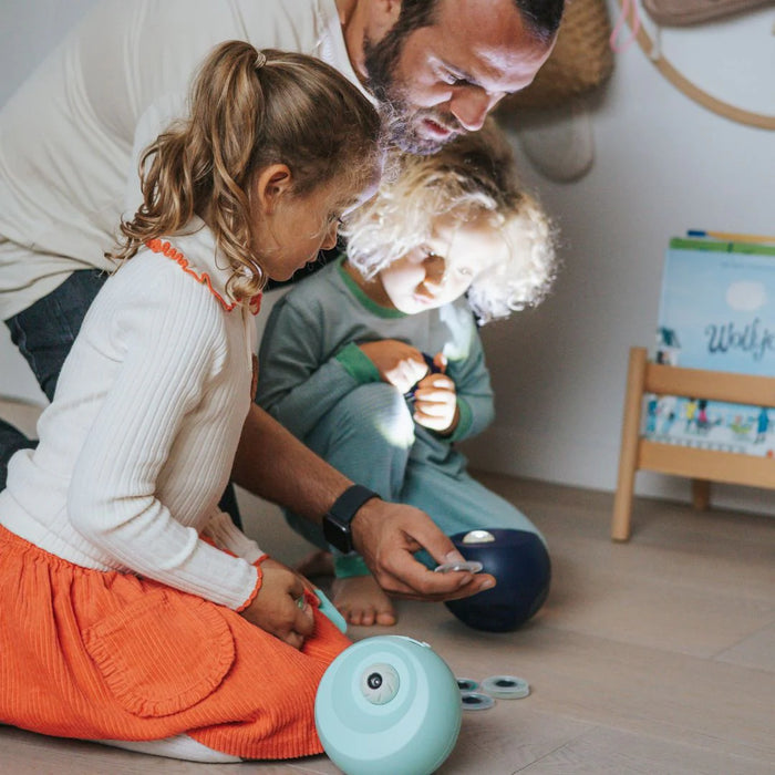 Kidywolf - Kidystar - Beeldprojector Oceanen en zeeën - Muntgroen