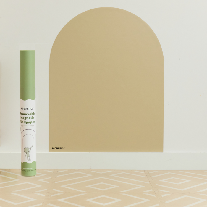 Kinderly - Verplaatsbare Magnetische Muursticker Beige