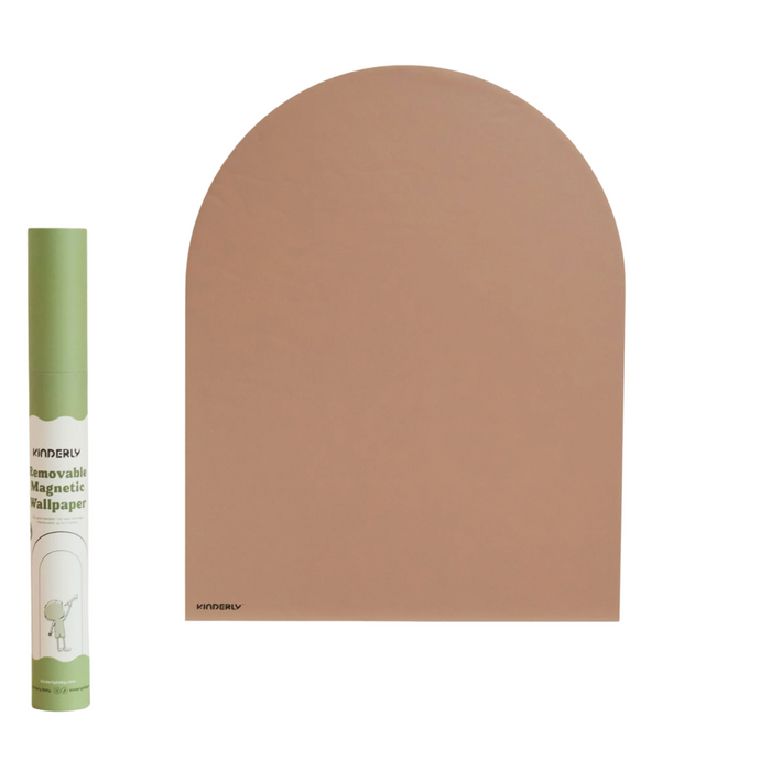 Kinderly - Verplaatsbare Magnetische Muursticker Mocha