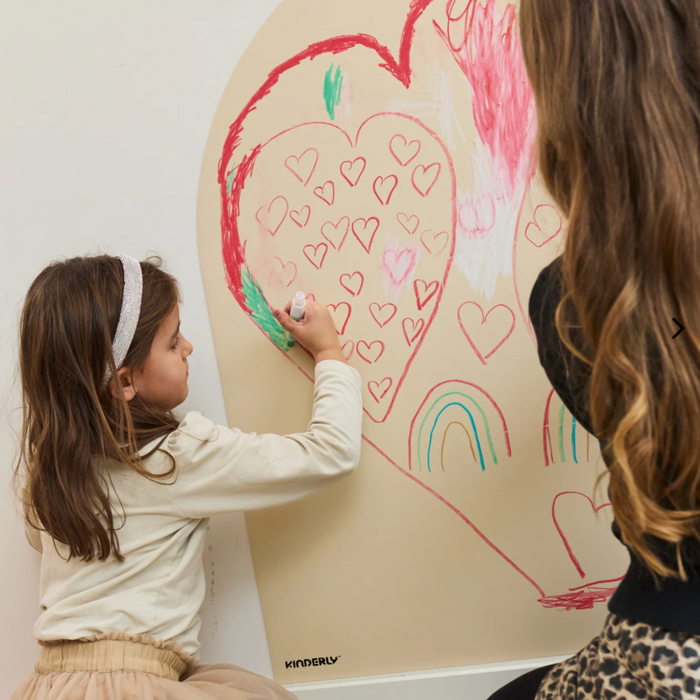 Kinderly - Verplaatsbare Magnetische Muursticker Sand