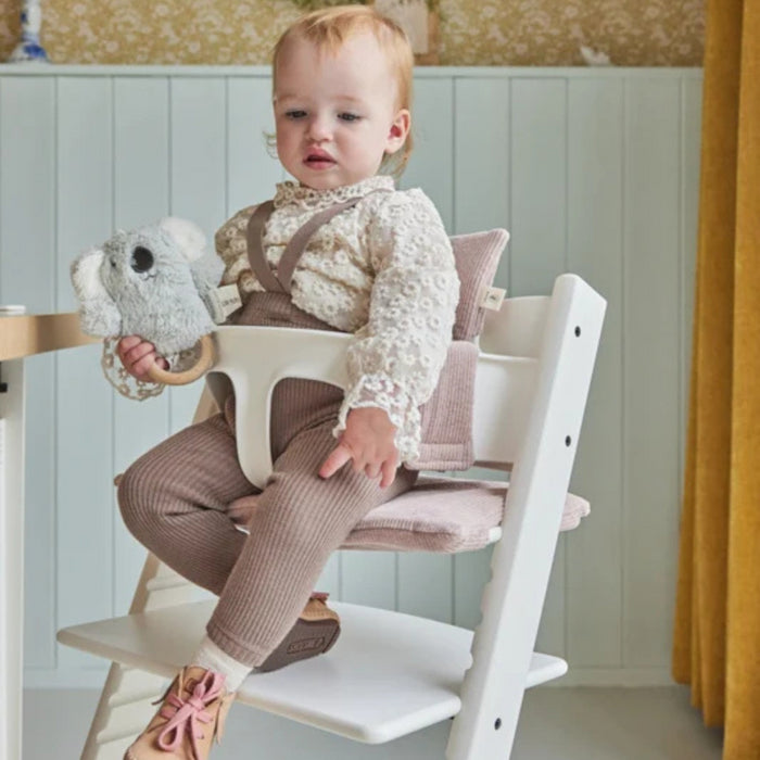 Ditishoudt - Tripp Trapp kussenset - Rib soft pink