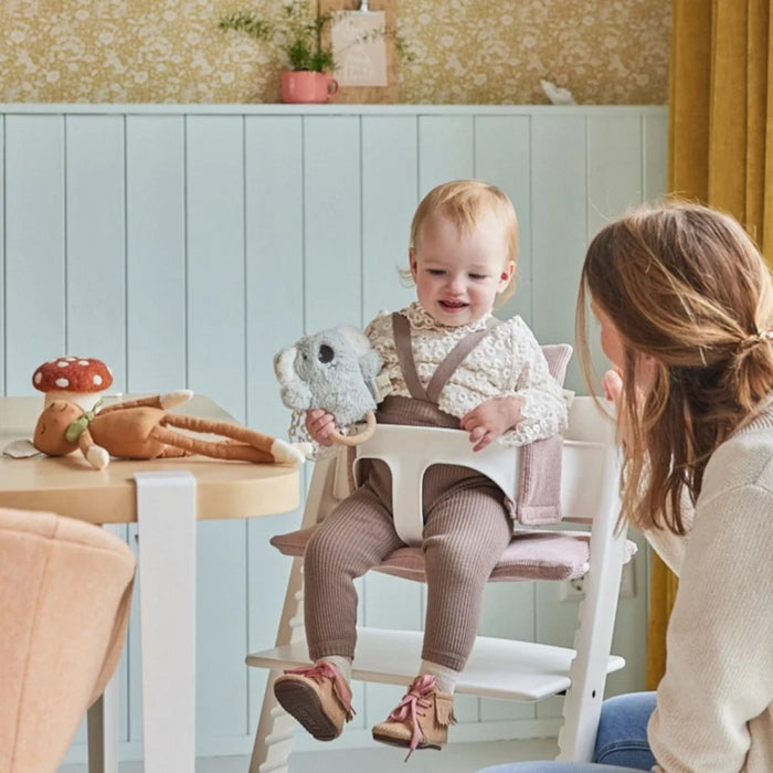 Ditishoudt - Tripp Trapp kussenset - Rib soft pink