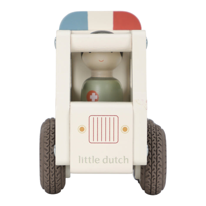 Little Dutch - Ambulance met pegdoll FSC