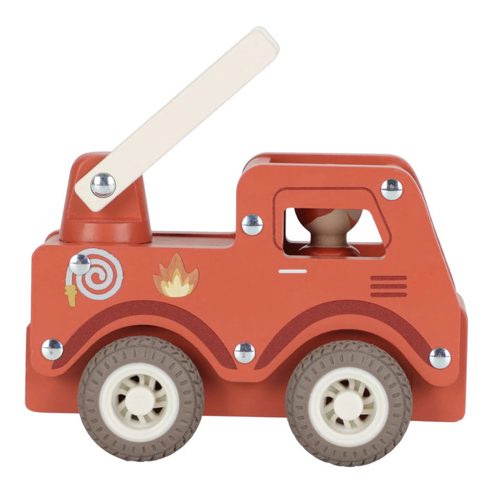Little Dutch - Brandweerwagen met pegdoll FSC