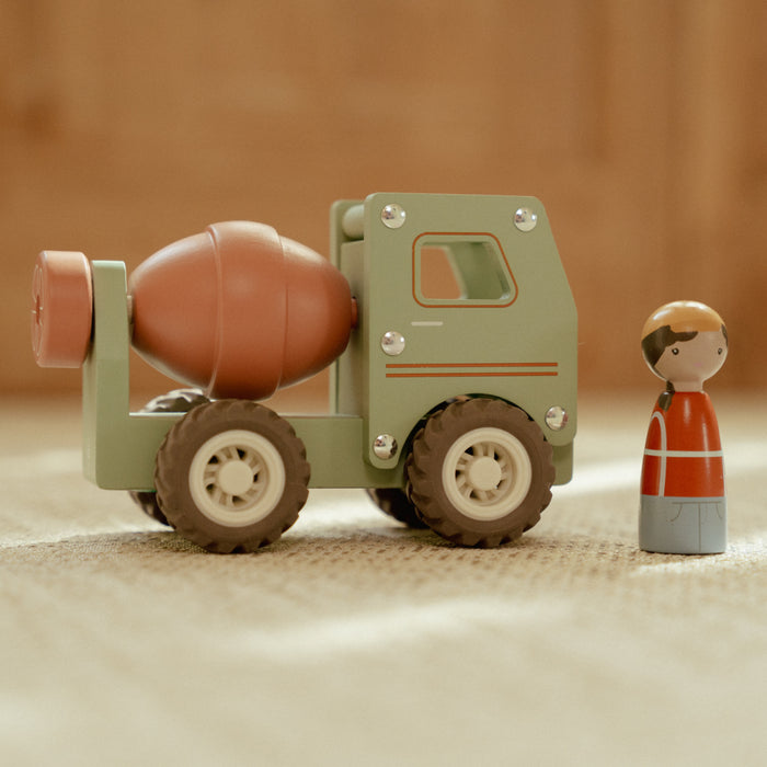 Little Dutch - Cementwagen met pegdoll FSC