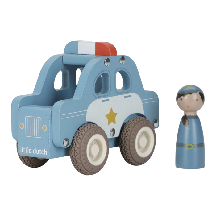 Little Dutch - Politiewagen met pegdoll FSC