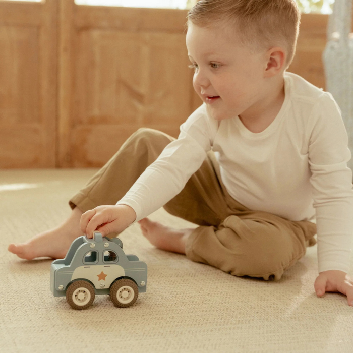 Little Dutch - Politiewagen met pegdoll FSC