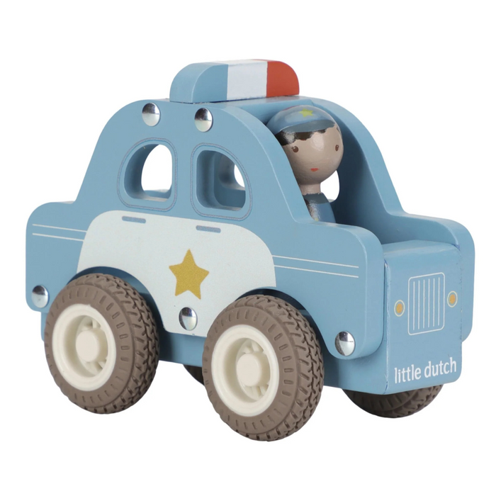 Little Dutch - Politiewagen met pegdoll FSC