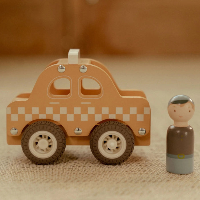 Little Dutch - Taxi met pegdoll FSC