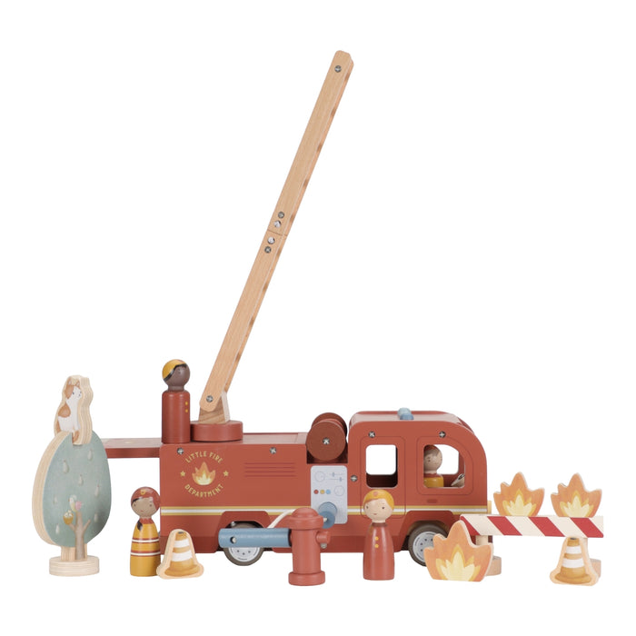 Little Dutch - Brandweerwagen met pegdolls FSC
