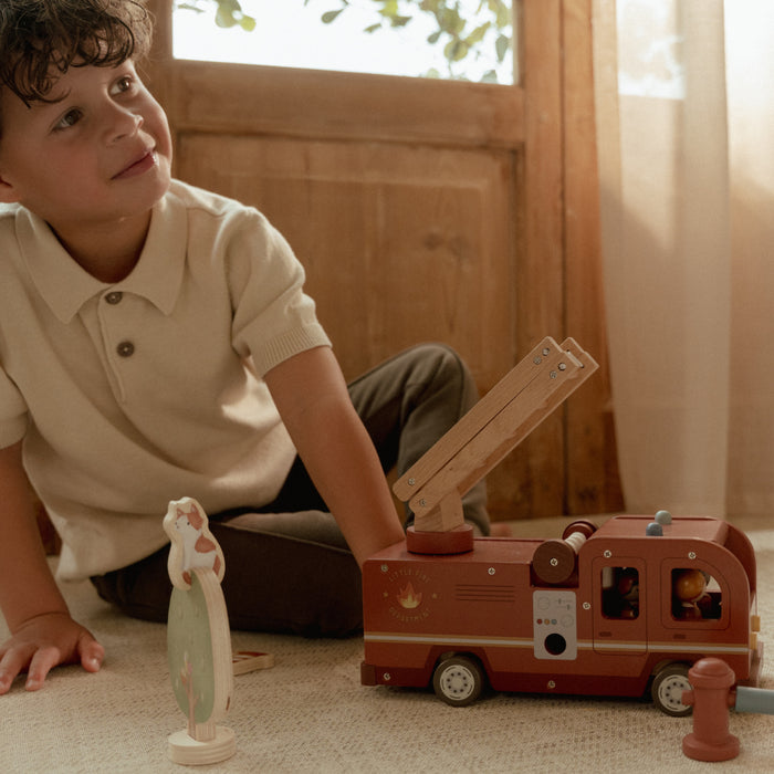 Little Dutch - Brandweerwagen met pegdolls FSC