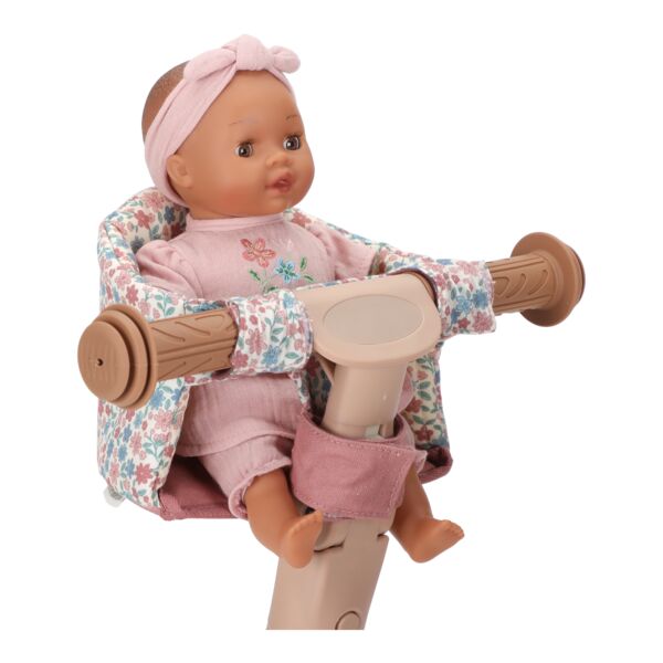 Little Dutch - Poppenfietsstoel - Roze