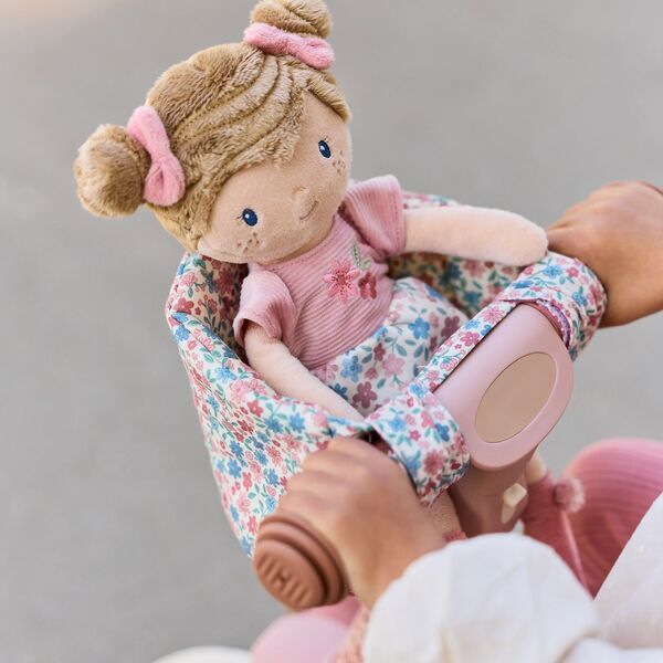 Little Dutch - Poppenfietsstoel - Roze