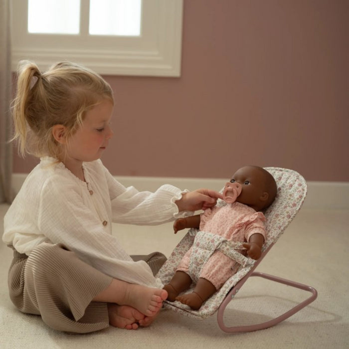 Little Dutch - Poppenwipstoel – Soft Flowers