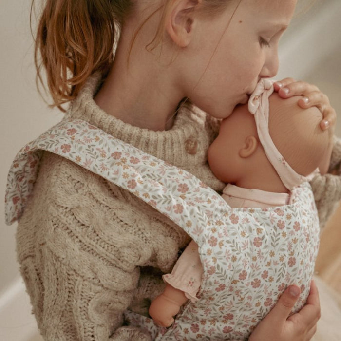 Little Dutch - Poppendraagzak – Meerkleurig – Essentials – Soft Flowers