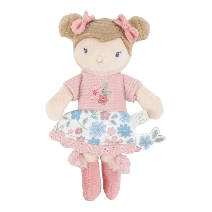 Little Dutch - Mini Knuffelpop Rosa 10cm
