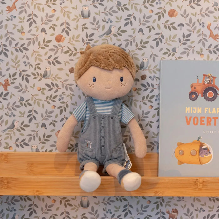 Little Dutch - Mini Knuffelpop Jim 10cm