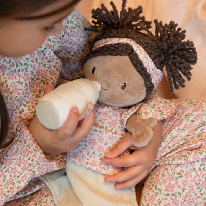 Little Dutch - Babypop in mandje Evi