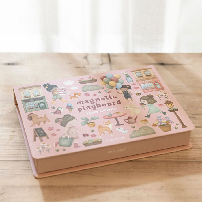 Little Dutch - Magnetic play board - Rosa's Winkelstraat