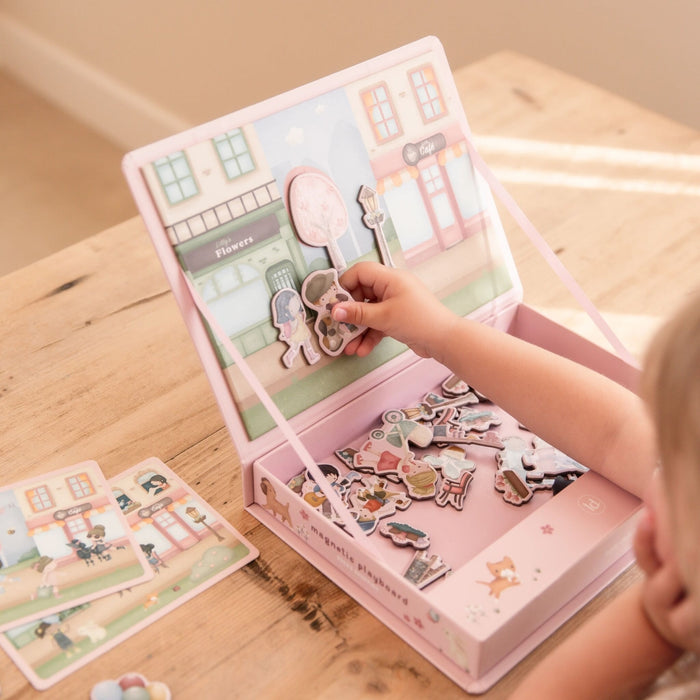 Little Dutch - Magnetic play board - Rosa's Winkelstraat
