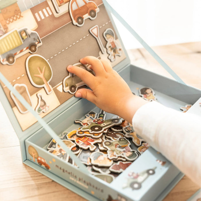 Little Dutch - Magnetic play board - Jim's Voertuigen