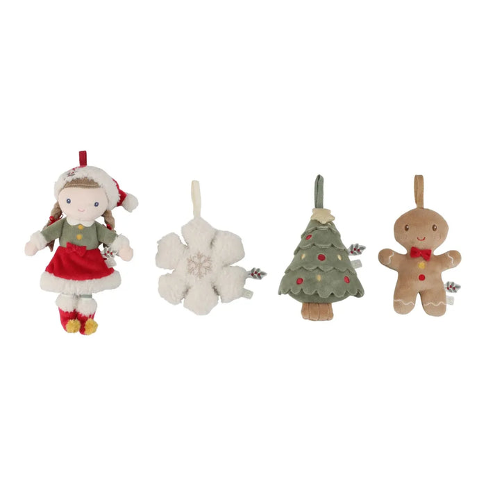 Little Dutch - Kersthangers Rosa Set
