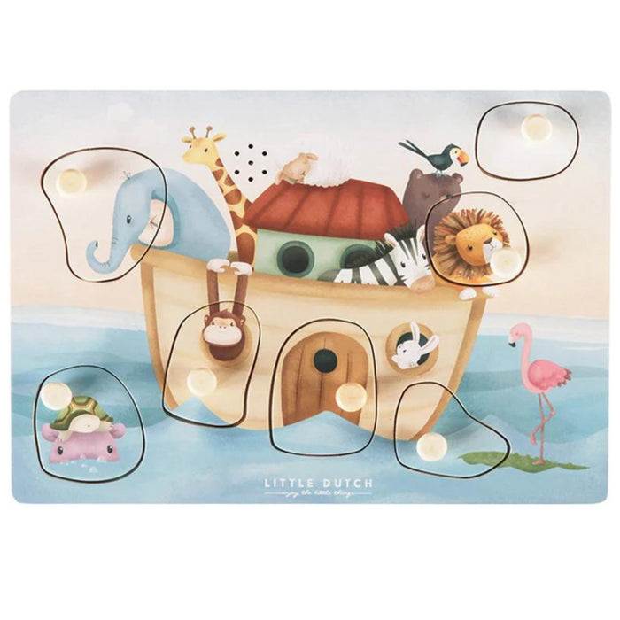 LD Toys - Geluidenpuzzel Noah's Ark